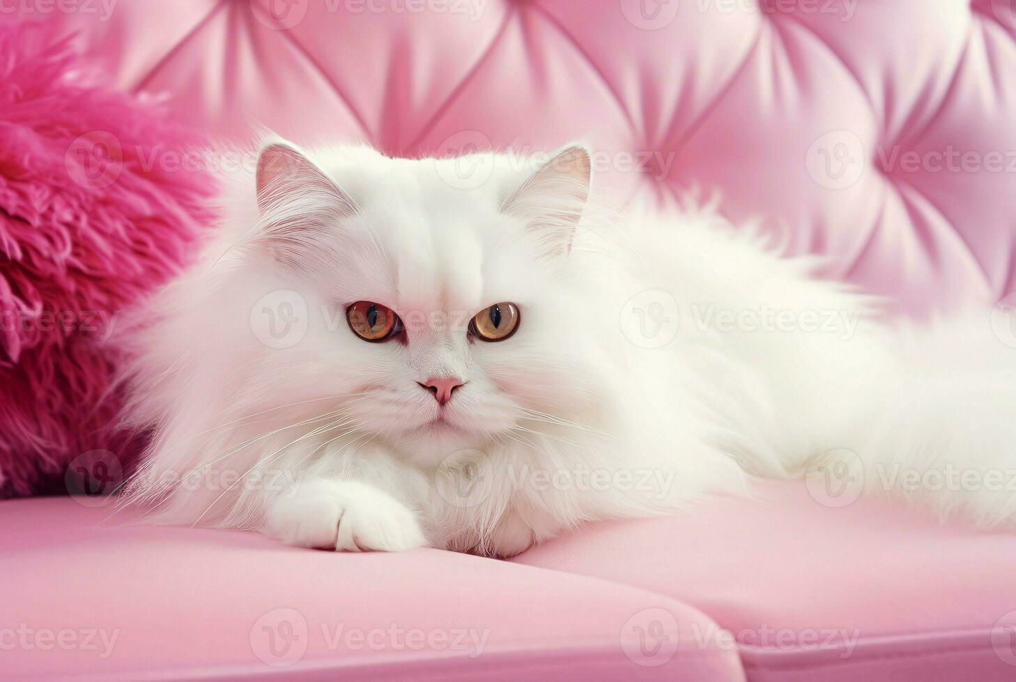White cat image
