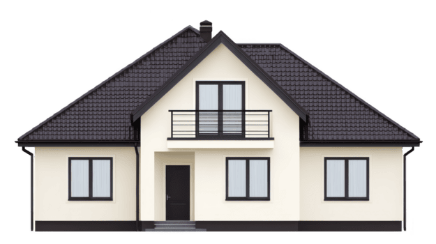 Grey color house image